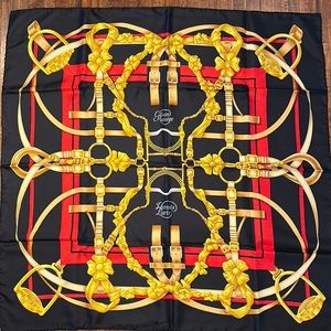 Vintage Hermes Scarf. Excellent condition. Comes in original box.